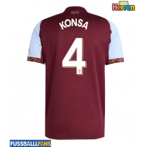 Aston Villa Ezri Konsa #4 Heimtrikot 2025-26 Kurzarm